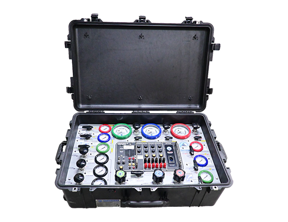 Three diver portable panel, D040